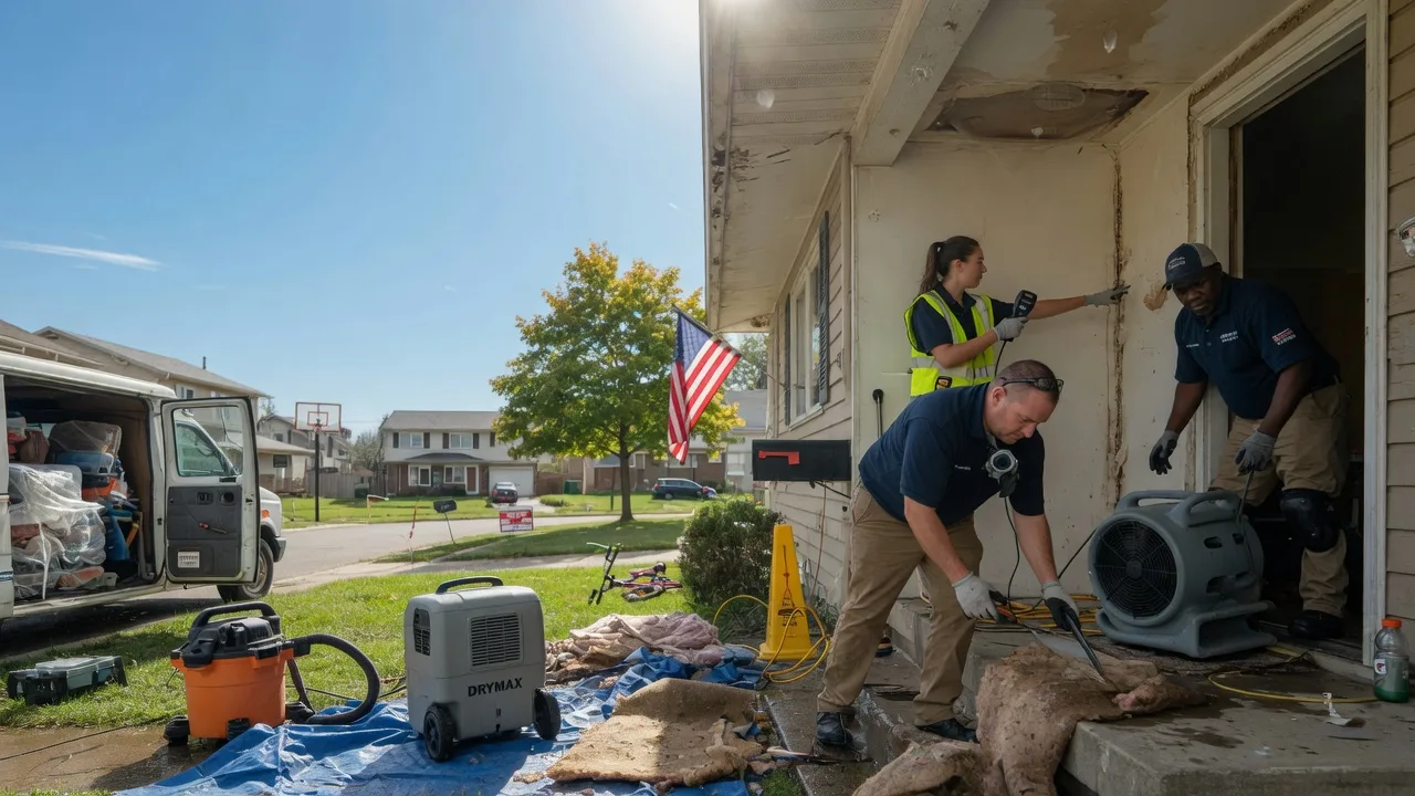 Water Damage Restoration in Nemours, WV near me